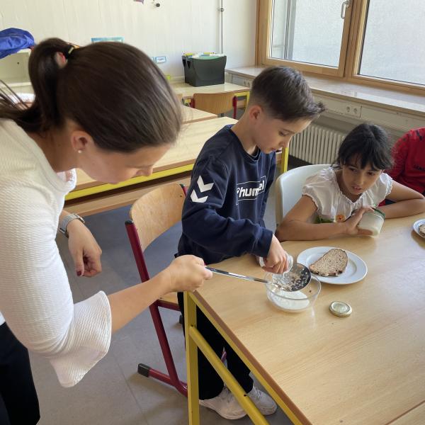 Herstellung von Butter