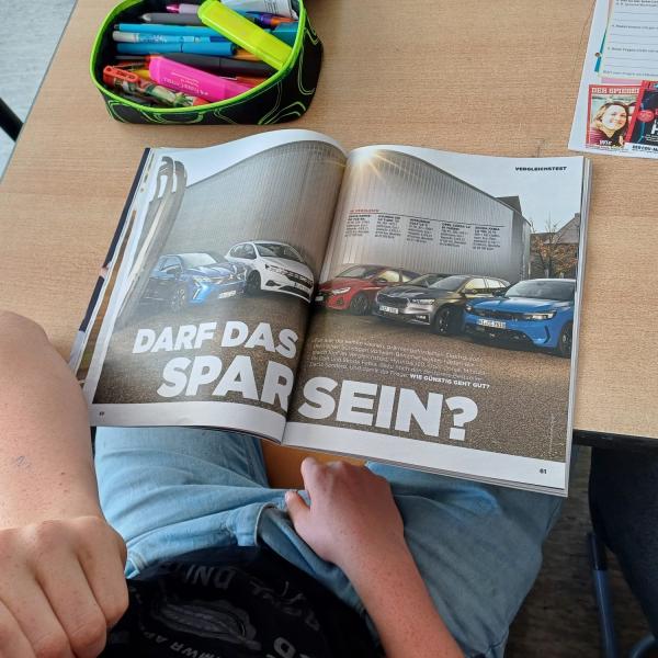 Zeitschriften in die Schulen