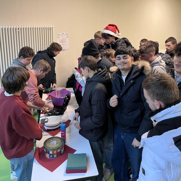 Erfolgreicher Waffelverkauf